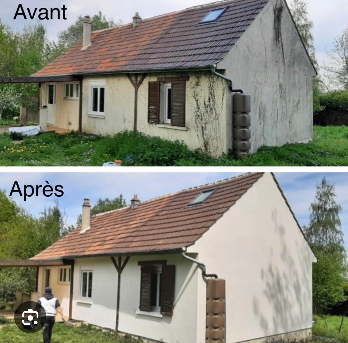 Nettoyage toiture et facade